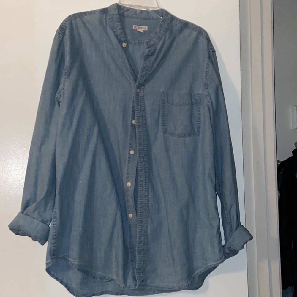 Mens MERONA jean shirt